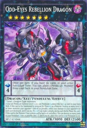 Odd Eyes Rebellion Dragon Starfoil (SP17-EN044) [SP17]