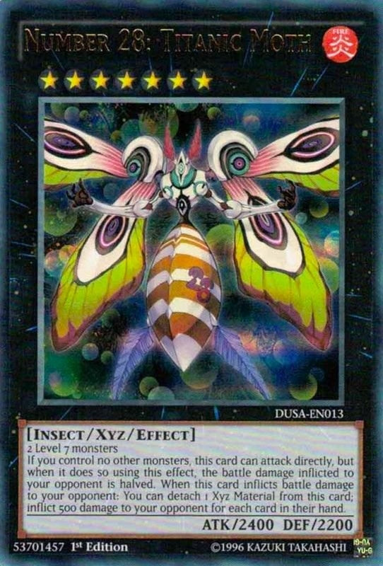 Number 28 Titanic Moth (DUSA-EN013) [DUSA]