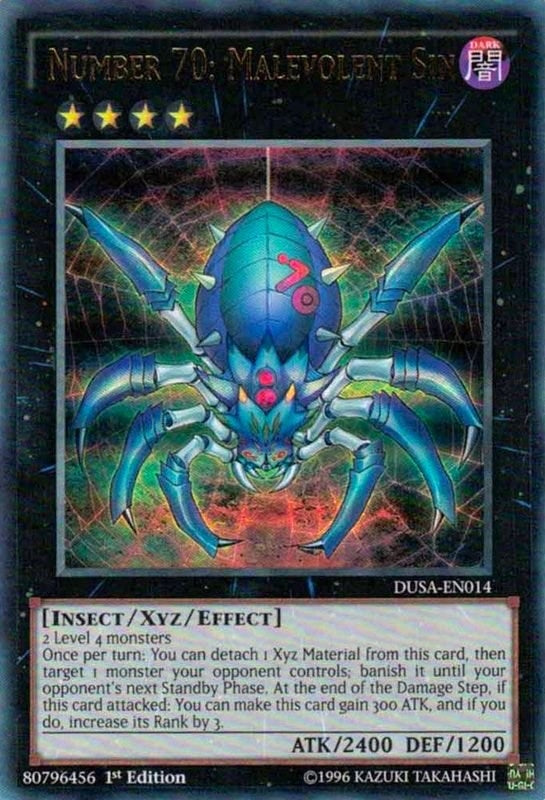 Number 70 Malevolent Sin (DUSA-EN014) [DUSA]