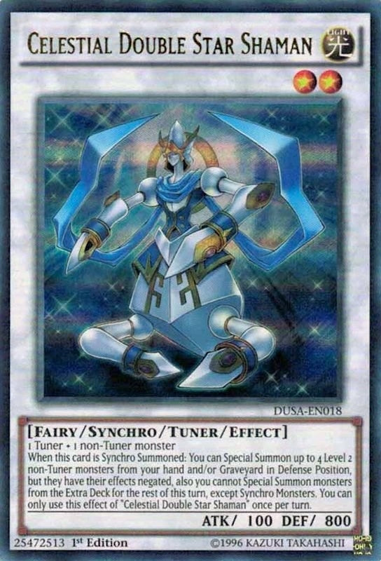Celestial Double Star Shaman (DUSA-EN018) [DUSA]