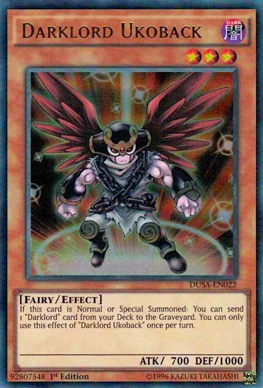 Darklord Ukoback (DUSA-EN022) [DUSA]