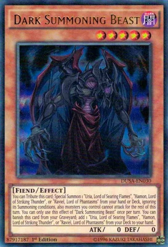 Dark Summoning Beast (DUSA-EN030) [DUSA]