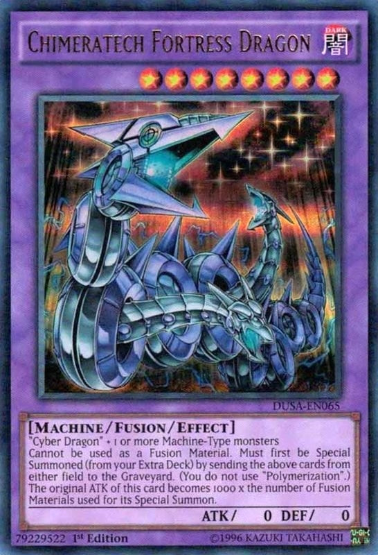 Chimeratech Fortress Dragon (DUSA-EN065) [DUSA]