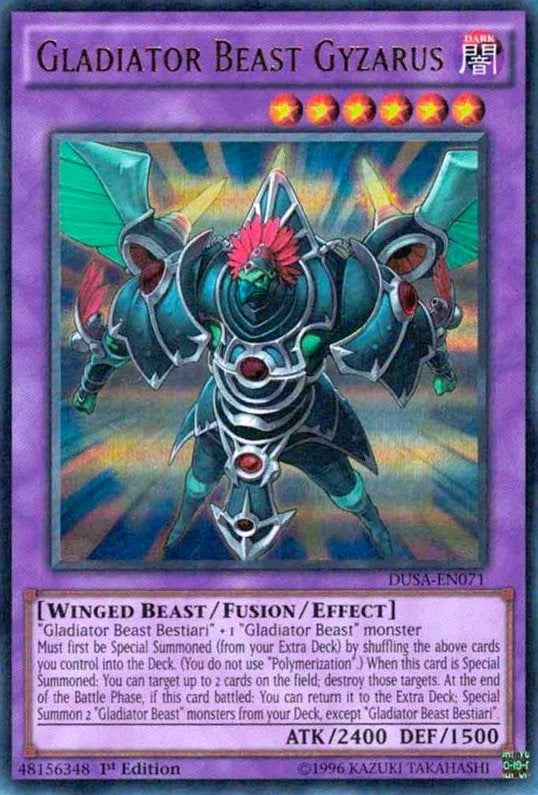 Gladiator Beast Gyzarus (DUSA-EN071) [DUSA]