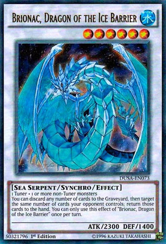 Brionac Dragon of the Ice Barrier (DUSA-EN073) [DUSA]