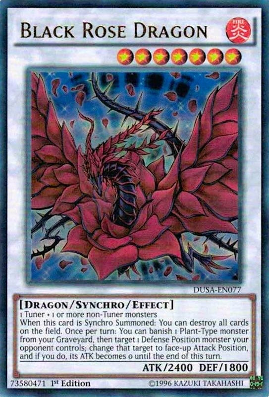 Black Rose Dragon (DUSA-EN077) [DUSA]
