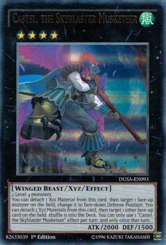 Castel the Skyblaster Musketeer (DUSA-EN093) [DUSA]