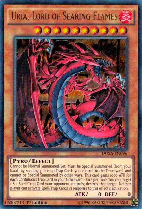 Uria Lord of Searing Flames (DUSA-EN096) [DUSA]