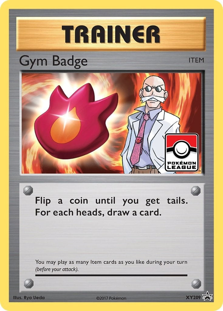 Gym Badge Blaine (XY209) [PR]