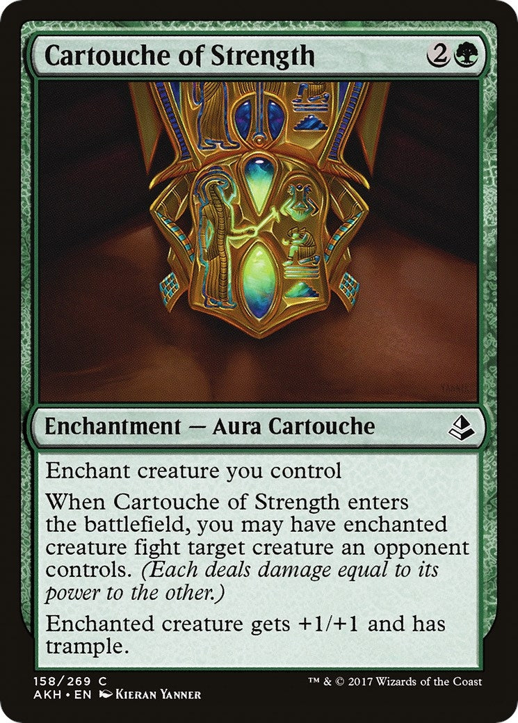Cartouche of Strength [Amonkhet]