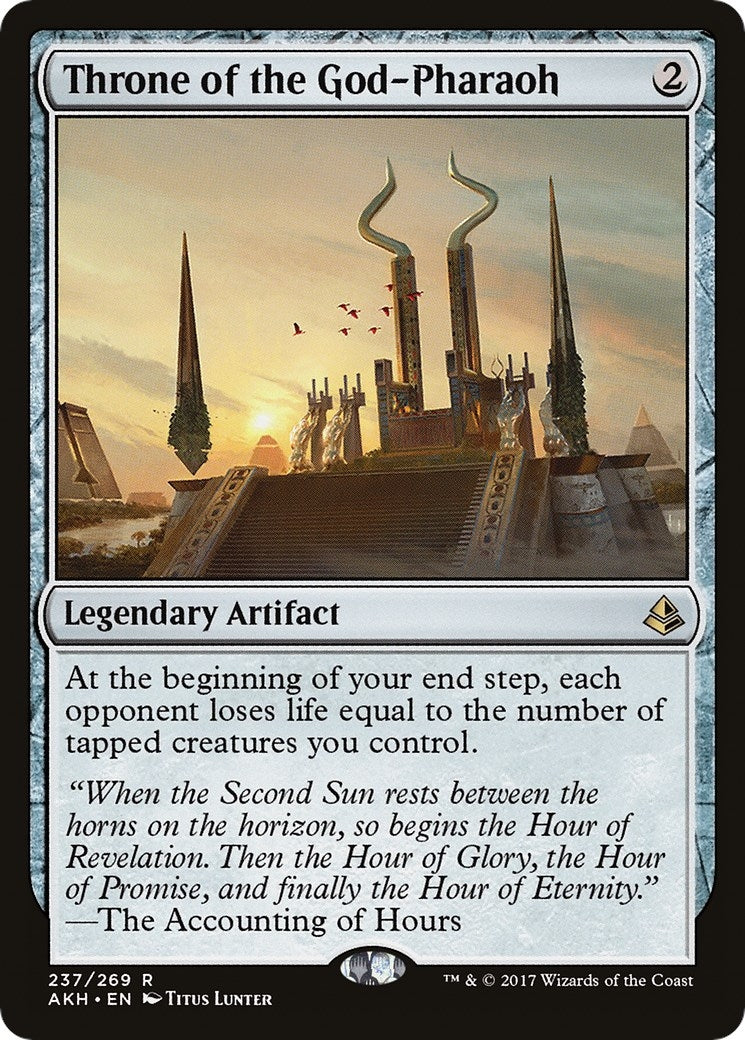 Throne of the God Pharaoh (237) [AKH]