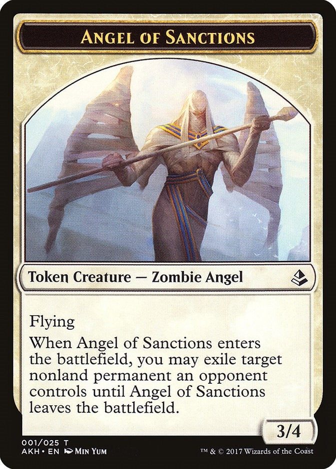 Angel of Sanctions Token (1) [AKH]