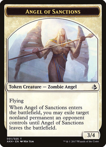 Angel of Sanctions Token (1) [AKH]