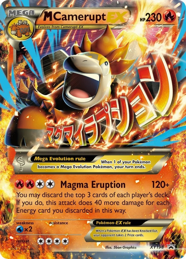 M Camerupt EX XY198 (XY198) [PR]