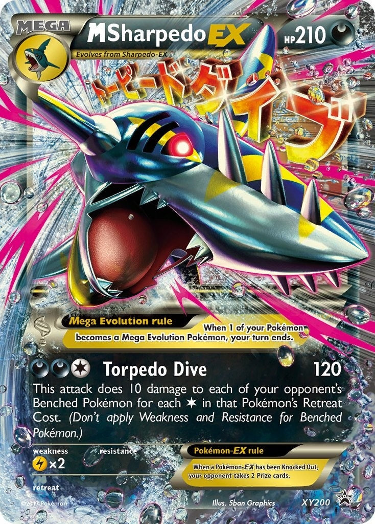 M Sharpedo EX XY200 (XY200) [PR]