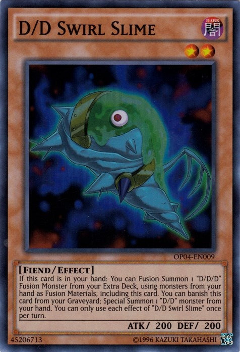 D D Swirl Slime (OP04-EN009) [OP04]
