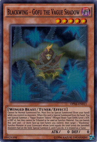 Blackwing Gofu the Vague Shadow (OP04-EN011) [OP04]