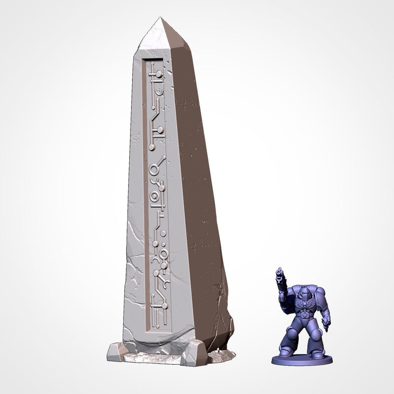 Xenos Monoliths 3D printed terrain view 12