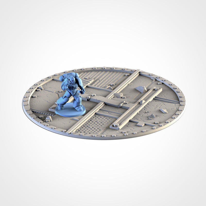 Post-Apocalyptic WTC Set 02 3D printed terrain view 12