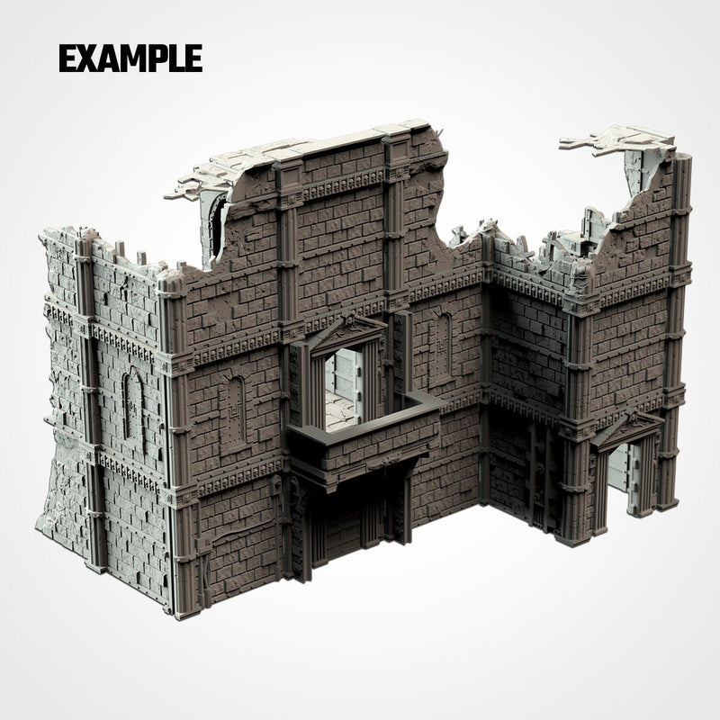 The Last Temples 3D printed terrain view 12