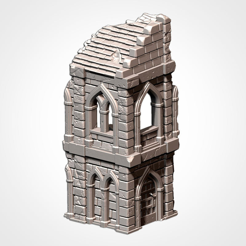 Middle Earth Town 3D printed terrain view 12