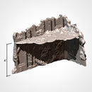 Infected Ruins GW 10th 3D printed terrain view 12