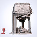 Floating Rocks 3D printed terrain view 12