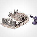 Infernal Tanks Destroyed 3D printed terrain view 12