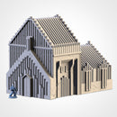 Cult Buildings 3D printed terrain view 12