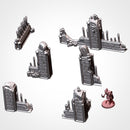 Graveyard 3D printed terrain view 12