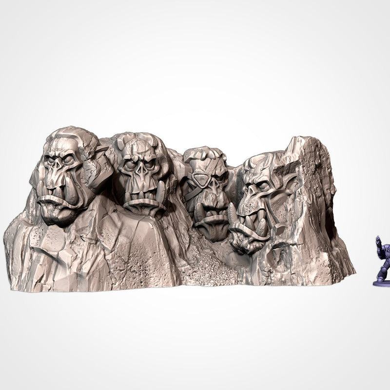 Orcish Monuments 3D printed terrain view 12