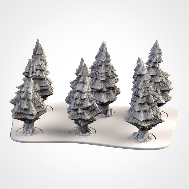 Classic Forests 3D printed terrain view 12