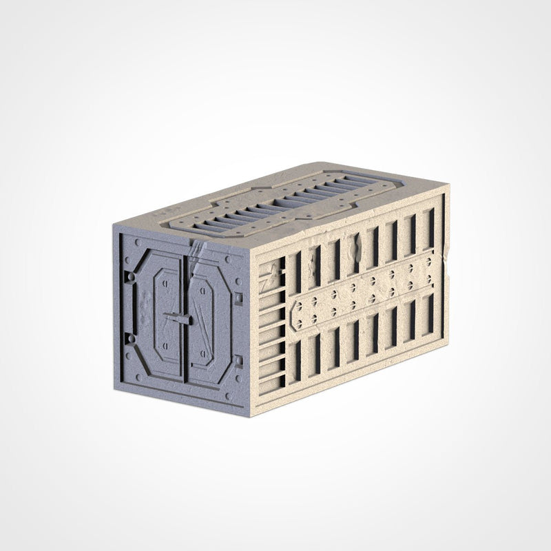 City Ruins WTC Set 02 3D printed terrain view 12