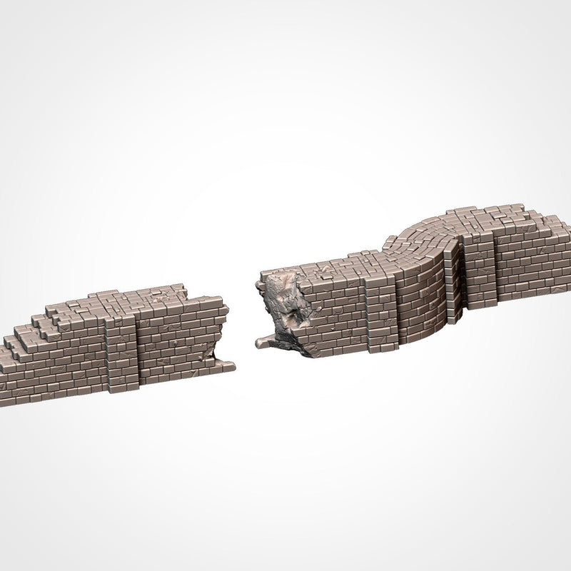 Modular Civilization 3D printed terrain view 12