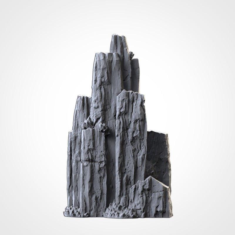 High Mountains 3D printed terrain view 12
