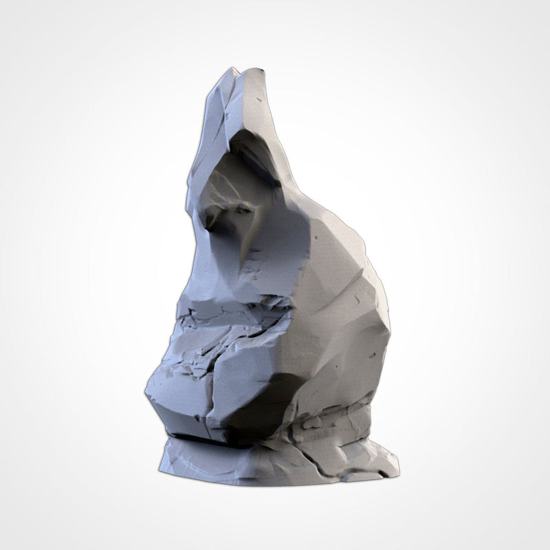 Icebergs 3D printed terrain view 12
