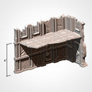 Industrial Ruins GW 10th 3D printed terrain view 12