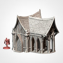 Wood Elf Village 3D printed terrain view 12