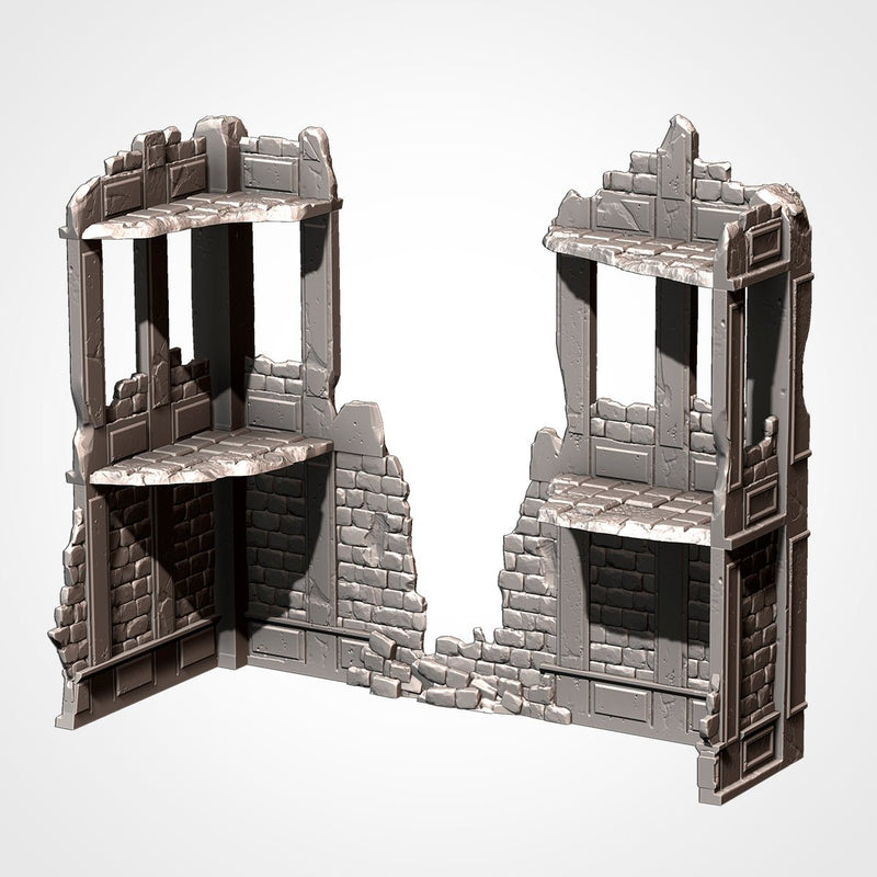 City Ruins (old GW) 3D printed terrain view 12