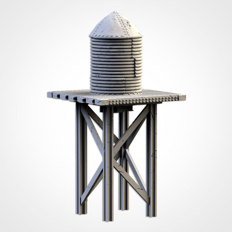 Silos & Storage Tanks 3D printed terrain view 12