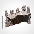 Abandoned Ruins GW 10th 3D printed terrain view 12