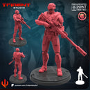 SHIELD SNIPER AGENT - Marvel MCP-Compatible 40mm Resin Miniature