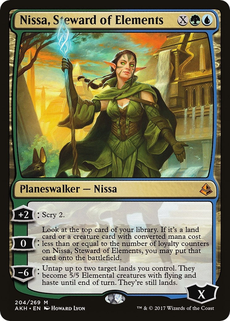Nissa Steward of Elements (204) [AKH]