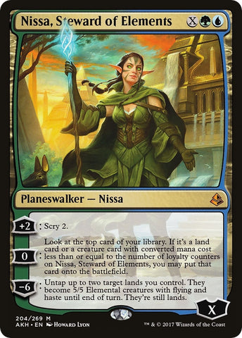 Nissa Steward of Elements (204) [AKH]