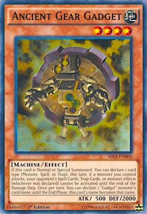Ancient Gear Gadget (SR03-EN000) [SR03]