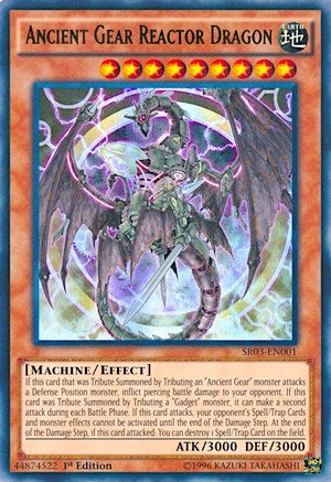 Ancient Gear Reactor Dragon (SR03-EN001) [SR03]
