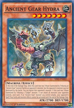 Ancient Gear Hydra (SR03-EN002) [SR03]