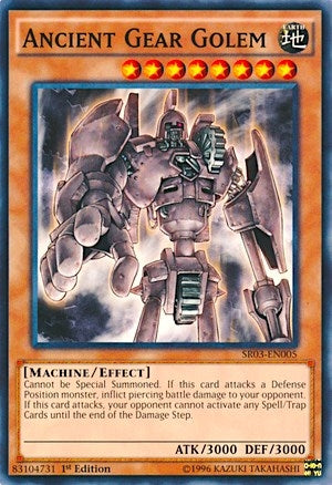 Ancient Gear Golem (SR03-EN005) [SR03]