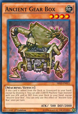 Ancient Gear Box (SR03-EN011) [SR03]