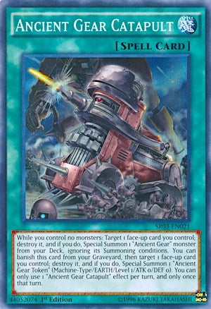 Ancient Gear Catapult (SR03-EN021) [SR03]